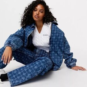 iets frans Monogram Denim Boyfriend Jean W27